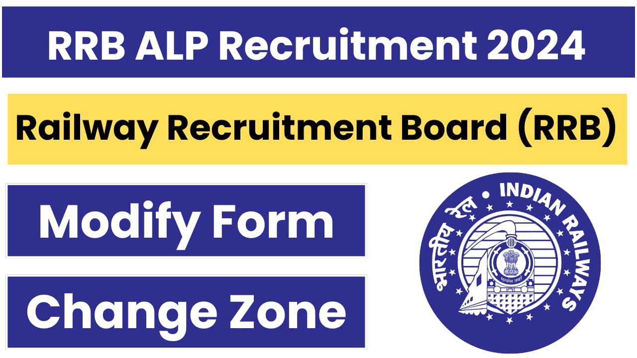 RRB ALP Recruitment 2024