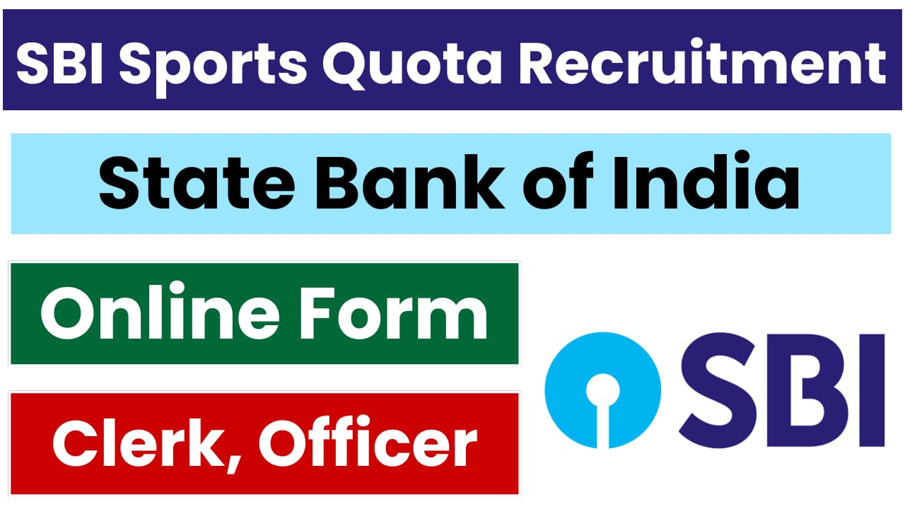 SBI Sports Quota Recruitment