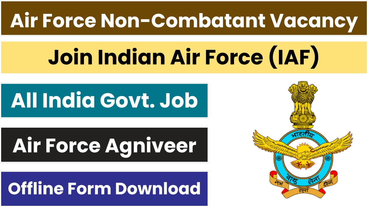 Air Force Agniveer Non-Combatant Recruitment