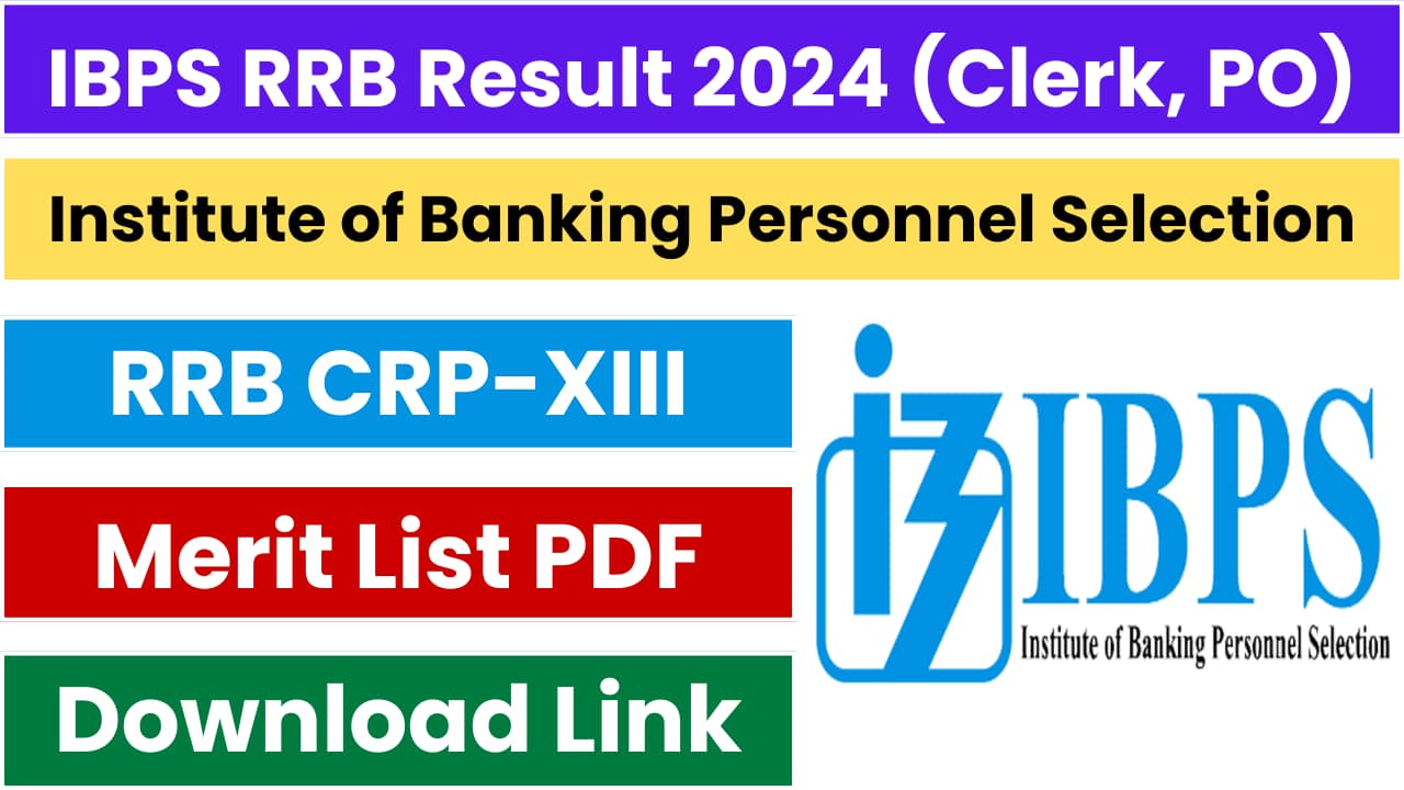 IBPS RRB Clerk and PO Result