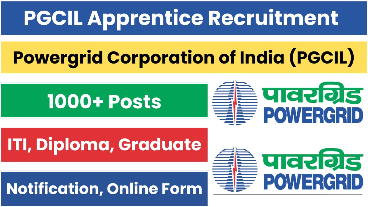 PGCIL Apprentice Recruitment