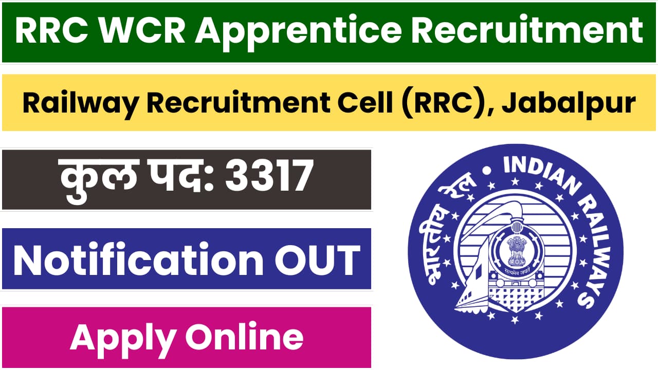 RRC WCR Apprentice Recruitment