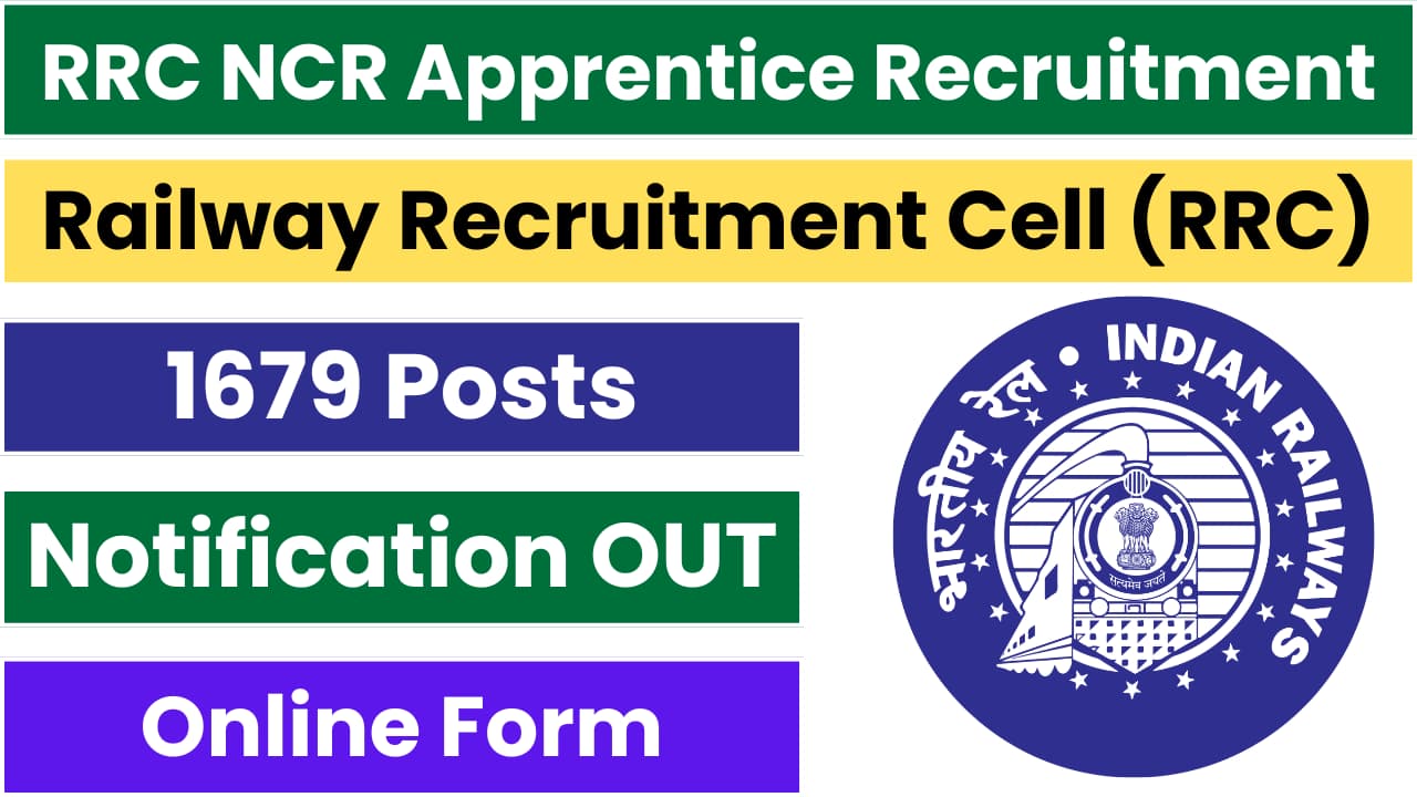 RRC NCR Apprentice Recruitment