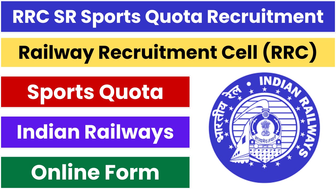 RRC SR Sports Quota Recruitment