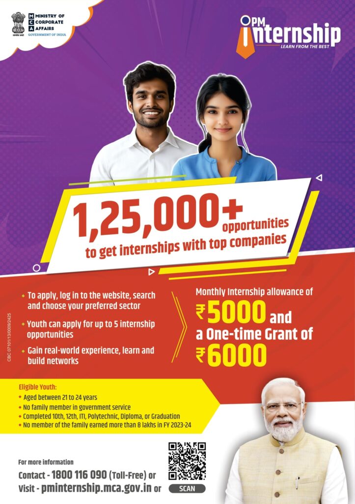 PM Internship Notice 23 Oct 2024