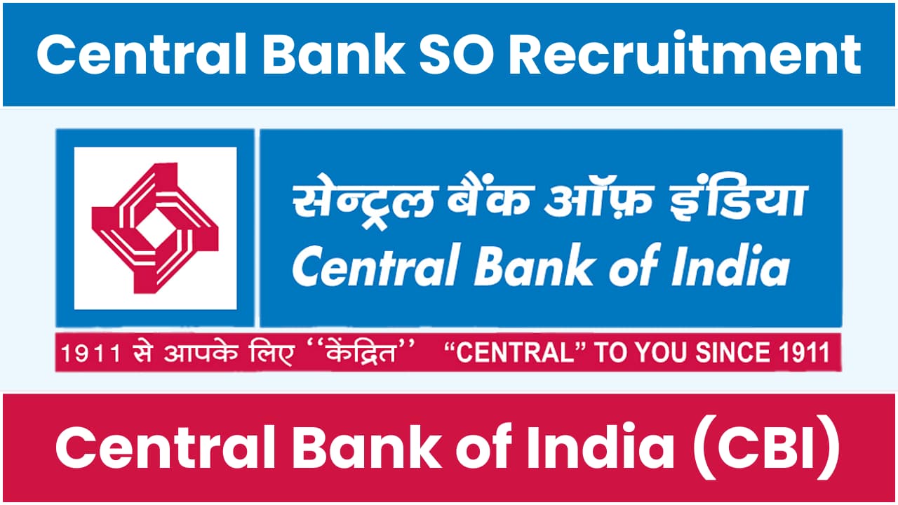 Central Bank SO Recruitment