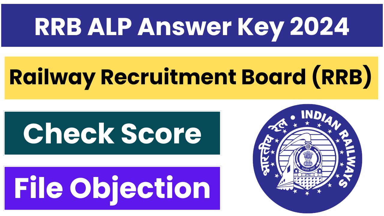 RRB ALP Answer Key 2024