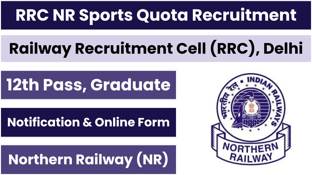 RRC NR Sports Quota Recruitment