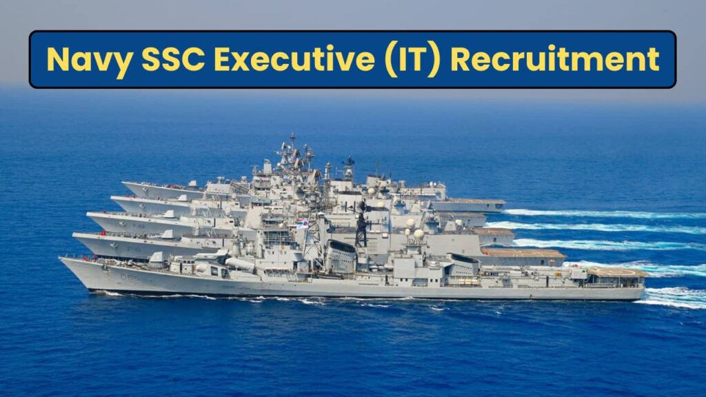 Indian Navy Ssc Executive It Recruitment Apply Online For It Branch Eligibility