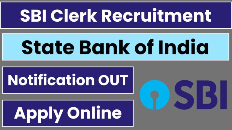 SBI Junior Associate (Clerk) Recruitment 2024 Notification OUT For ...