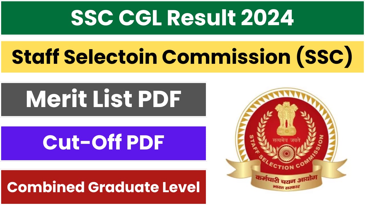 SSC CGL Result 2024